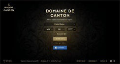 Desktop Screenshot of domainedecanton.com